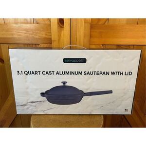 Servappetit 3.1 Qt Cast Aluminum Saucepan w/lid new in open box
